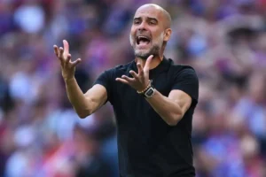 Phản ứng của HLV Pep Guardiola
